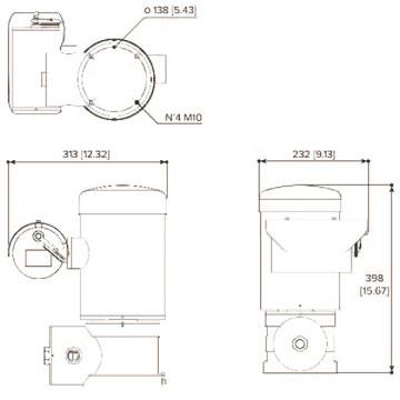 EXP2230-62-G Pelco 2MP x30 Explosionproof PTZ Camera